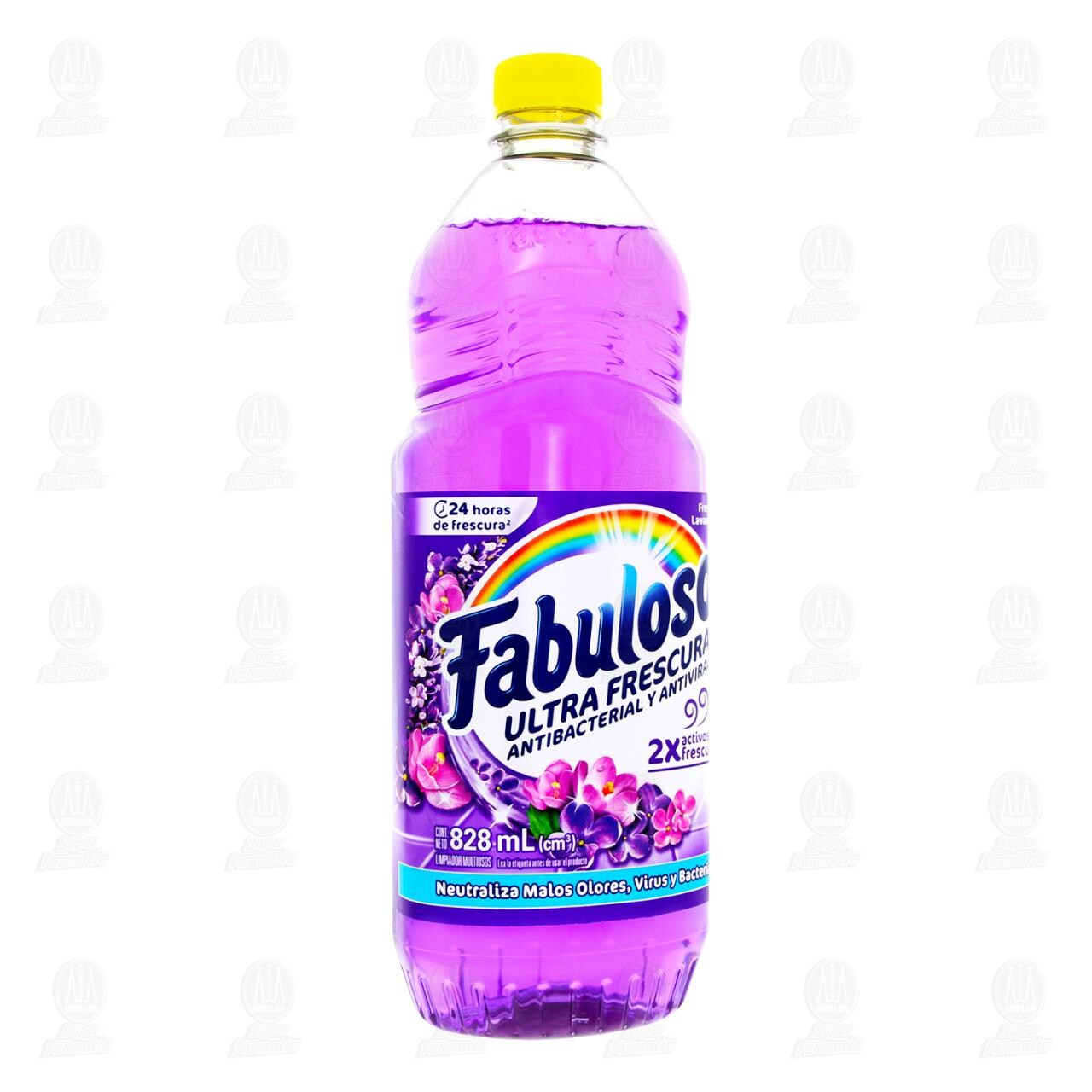 Limpiador L&iacute;quido Fabuloso Ultra Frescura Antibacterial Fresca Lavanda, 828 ml. image number 0
