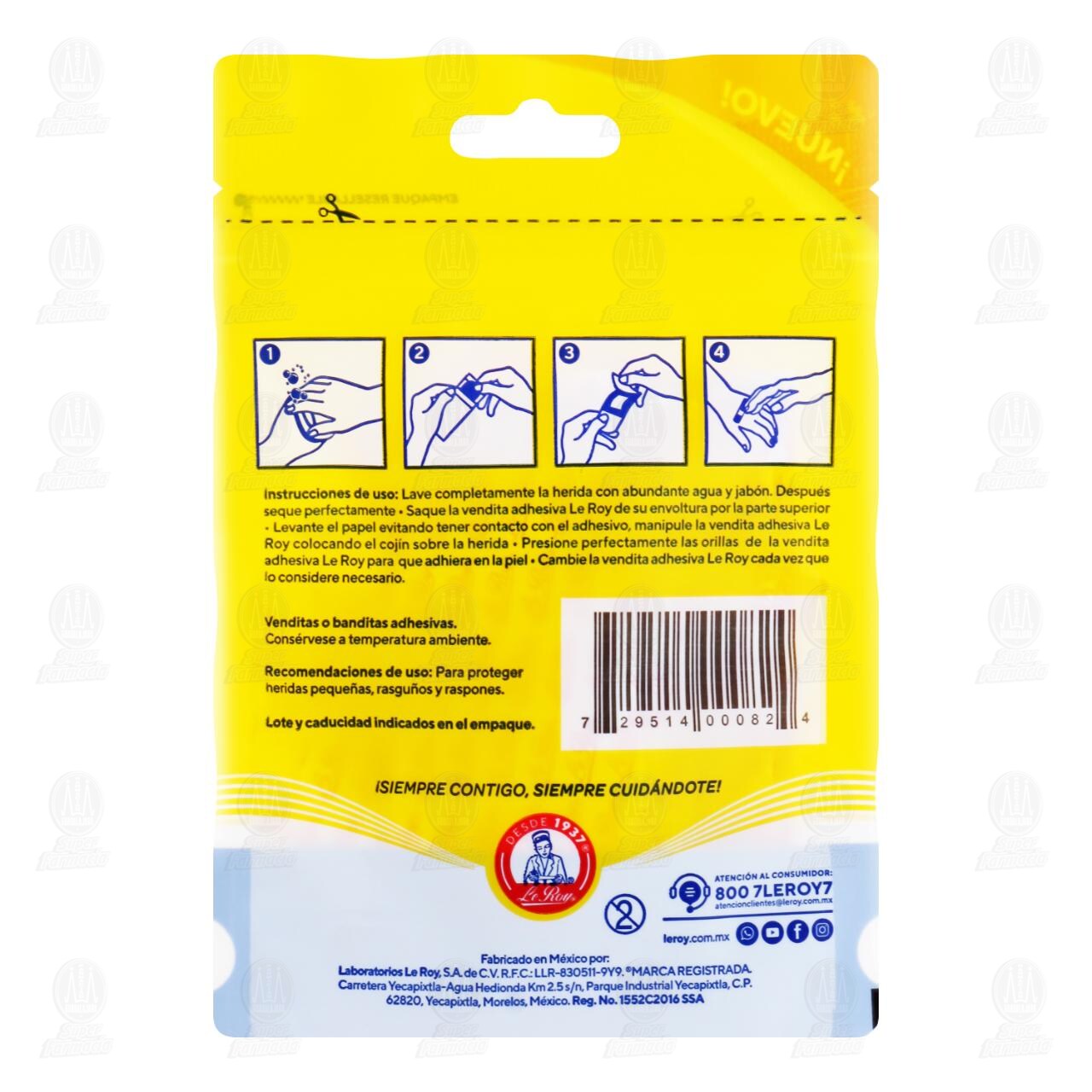Venditas Adhesivas Le Roy Surtidas, 20 pzas. image number 1