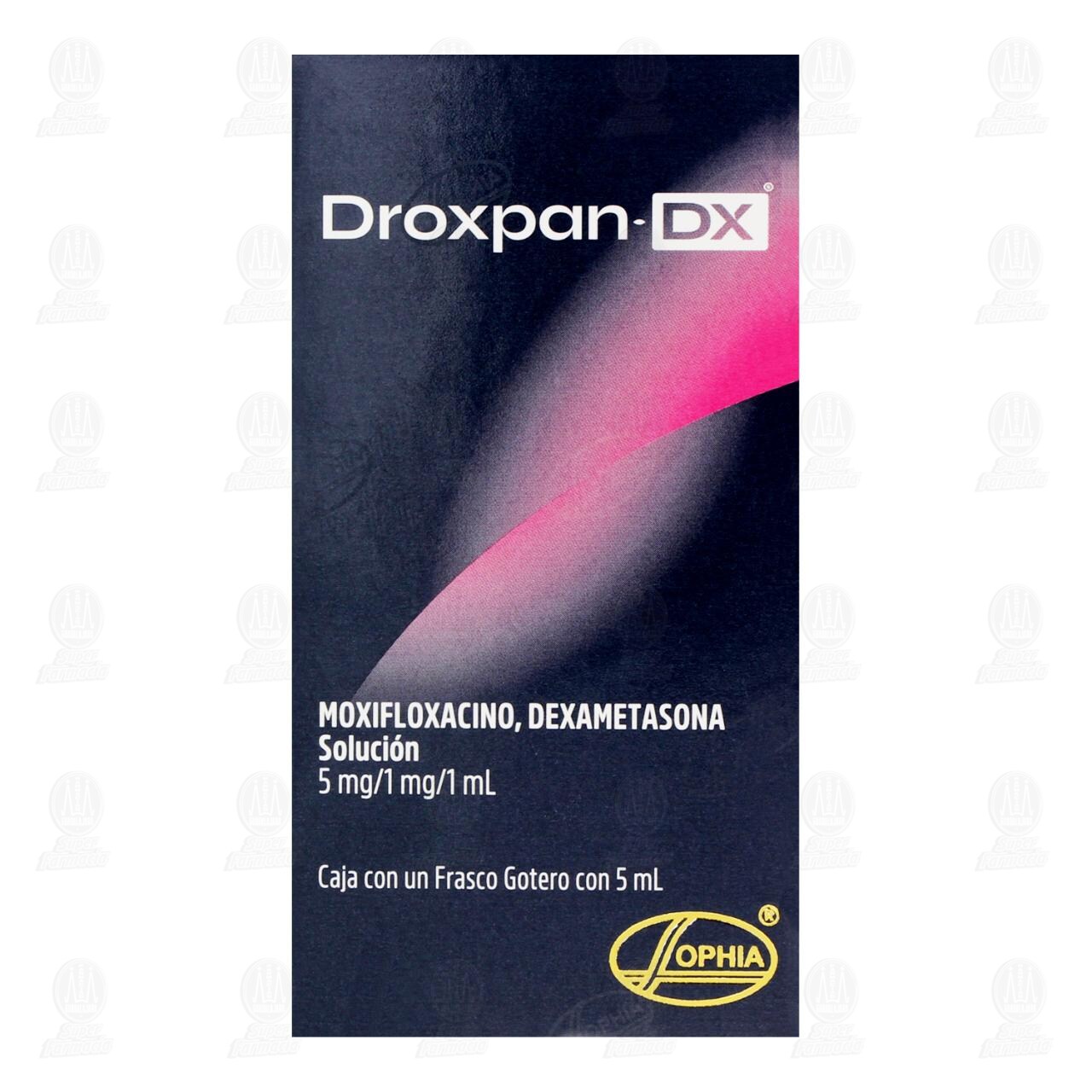 Droxpan Dx 5mg/1mg/1ml Soluci&oacute;n Oft&aacute;lmica, 5 ml. image number 1
