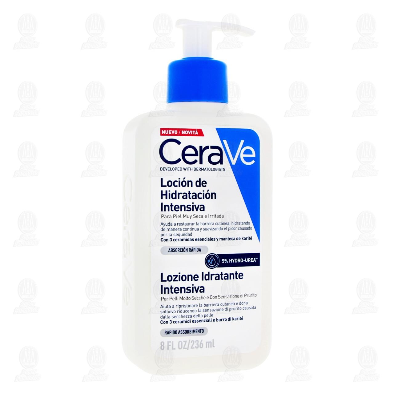 CeraVe Loción de Hidratación Intensiva, 236 ml. image number 0