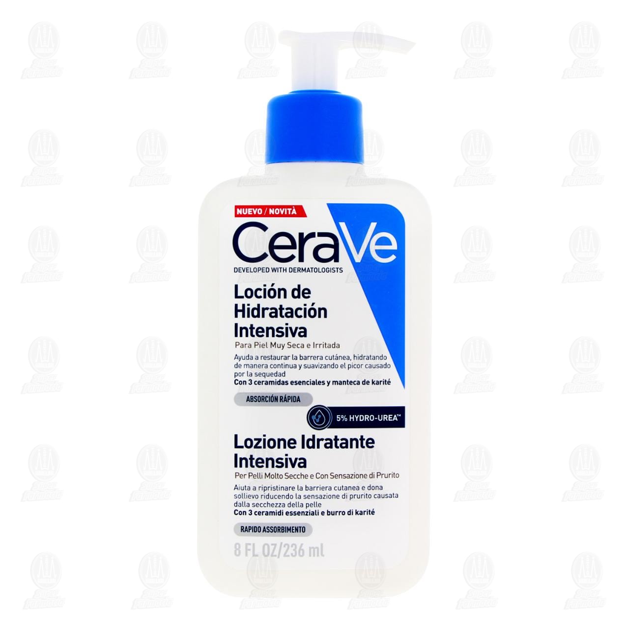 CeraVe Loción de Hidratación Intensiva, 236 ml. image number 1