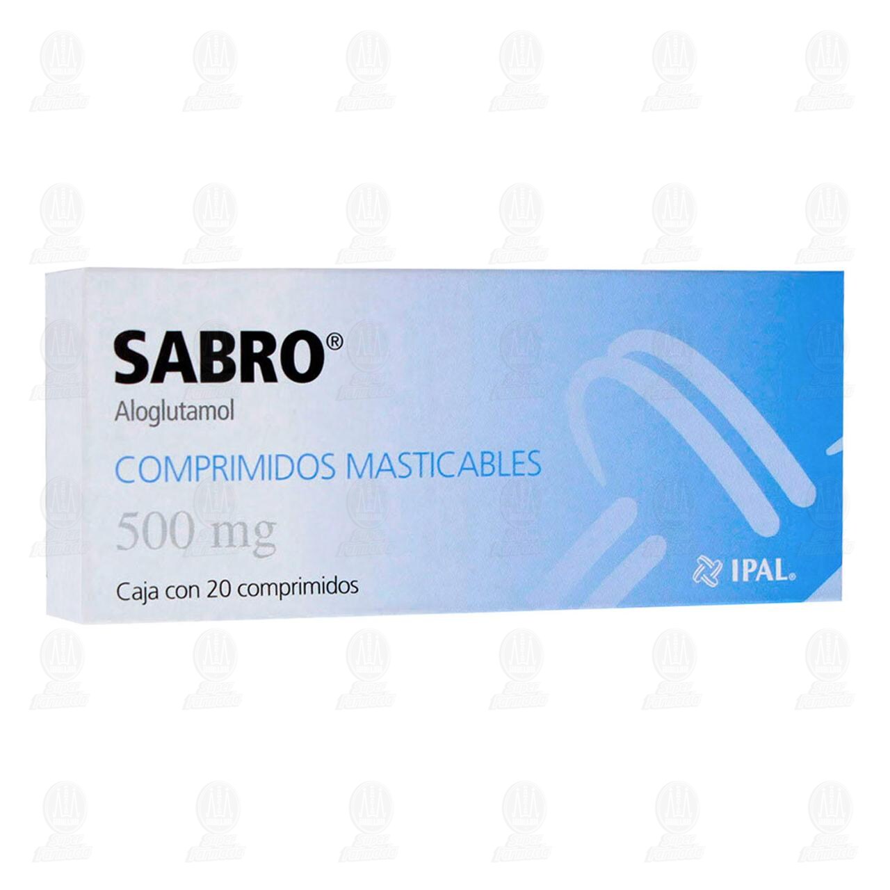 Sabro 500 mg, 20 Comprimidos. image number 0