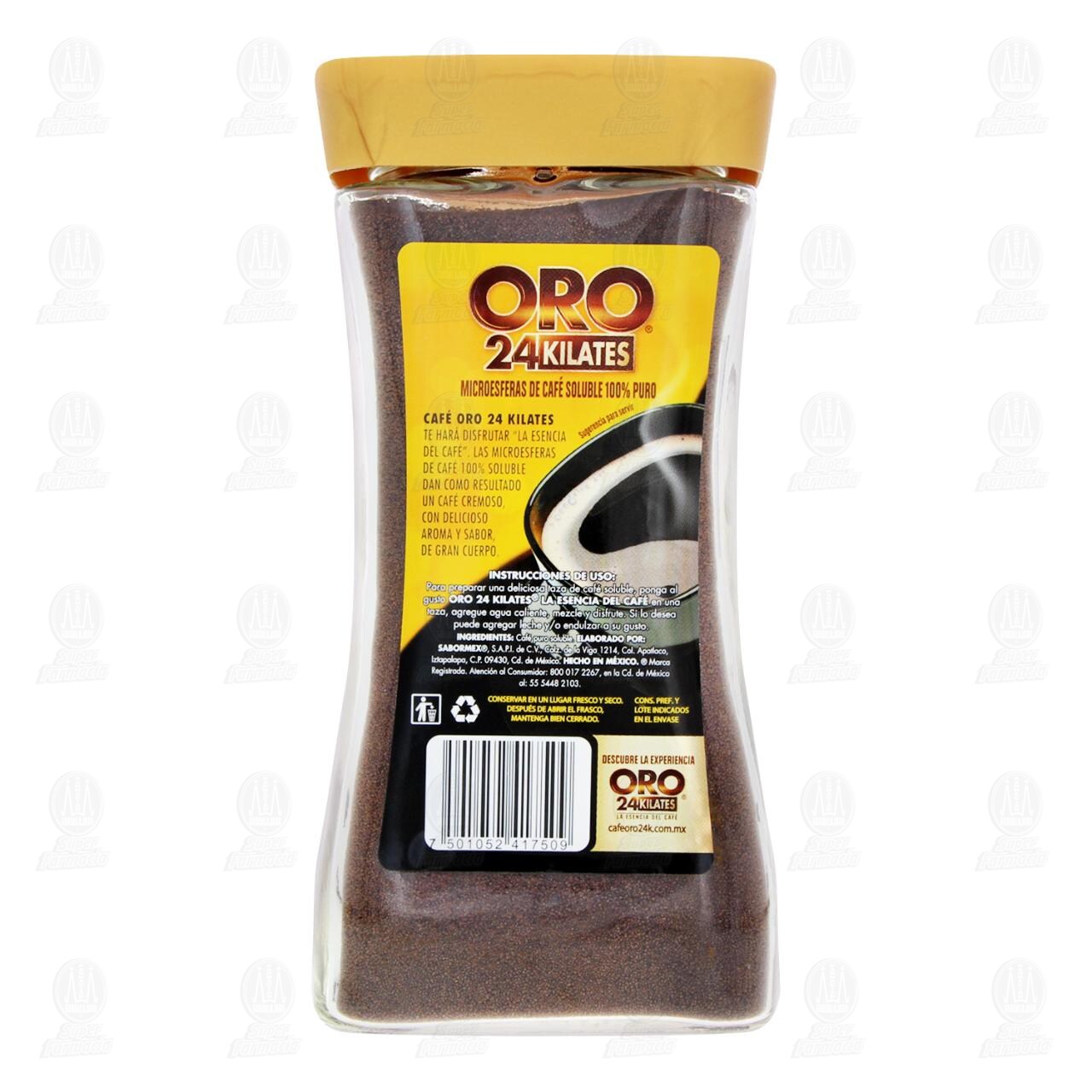 Caf&eacute; Soluble Oro 24 Kilates La Esencia del Caf&eacute;, 160 gr. image number 2