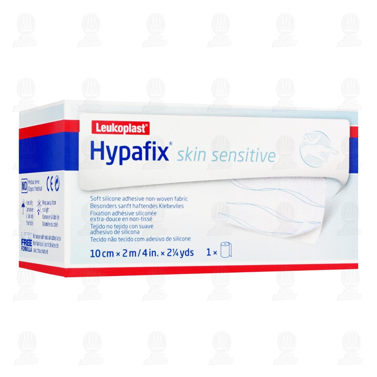 Imagen para Cinta Adhesiva Leukoplast Hypafix Skin Sensitive 10 cm x 2 m, 1 pz.