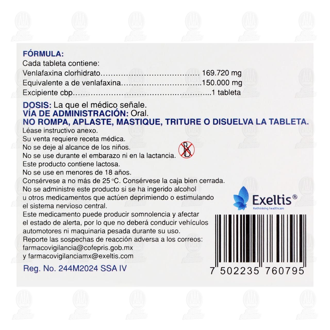 Vivelax 150 mg, 14 tabletas. image number 2