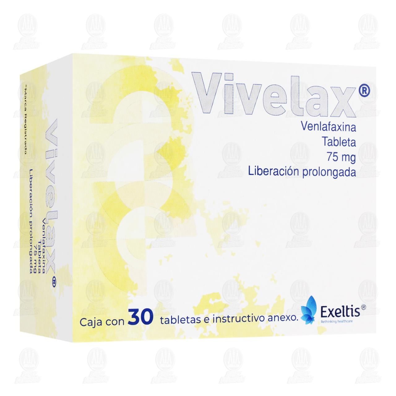 Vivelax 75 mg, 30 Tabletas. image number 0