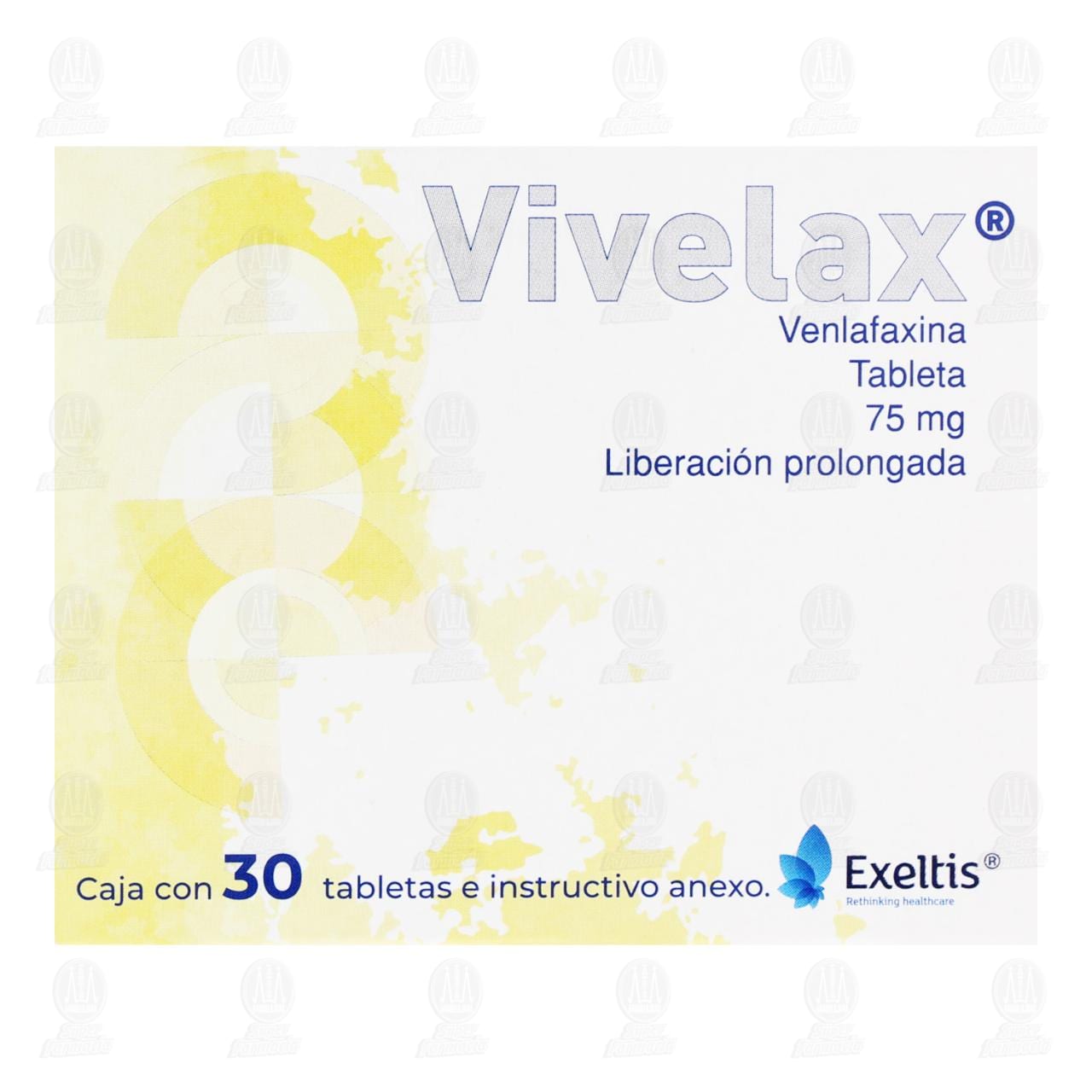 Vivelax 75 mg, 30 Tabletas. image number 1