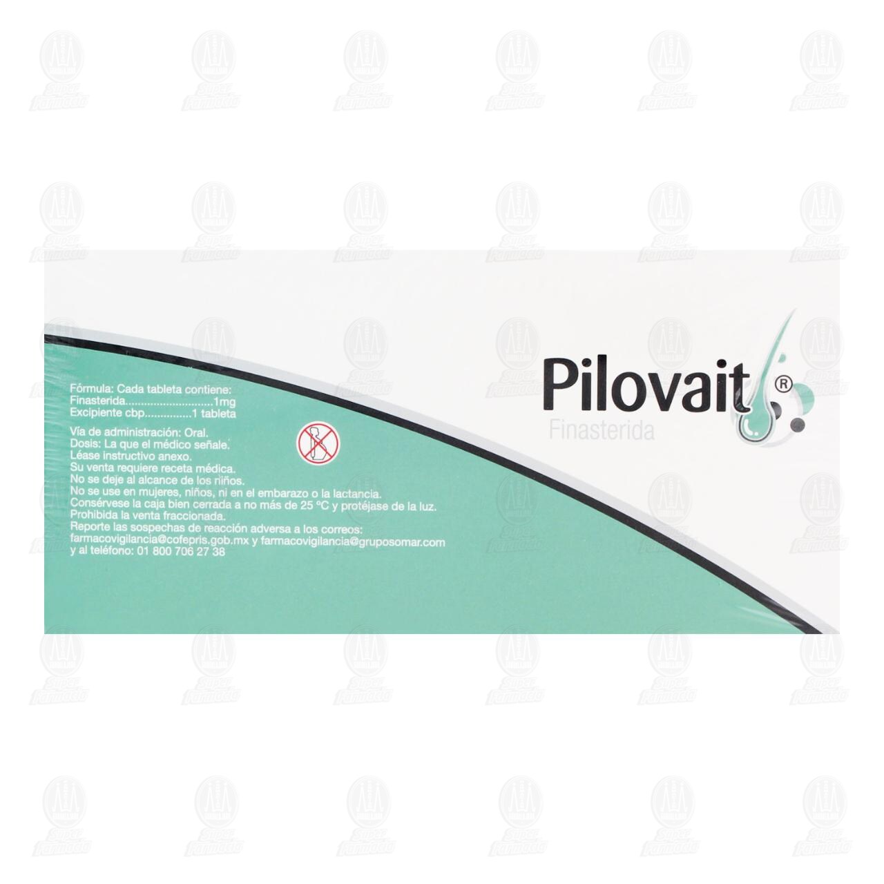 Pack Pilovait 1 mg, 90 Tabletas. image number 2