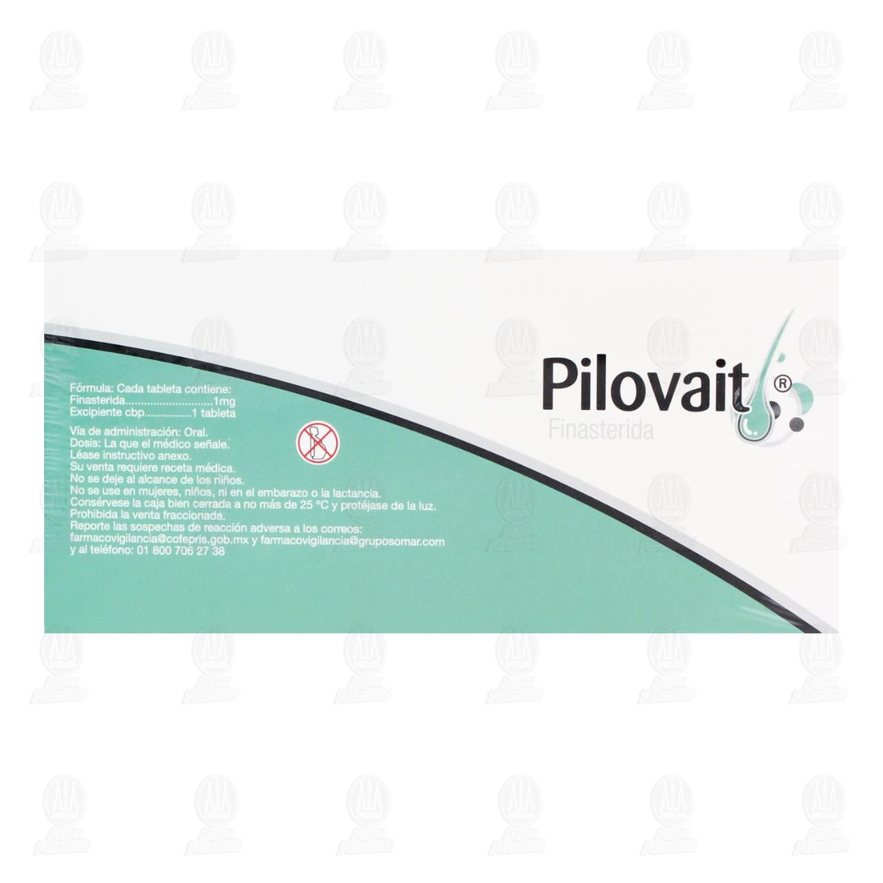 Pack Pilovait 1 mg, 90 Tabletas. image number 2