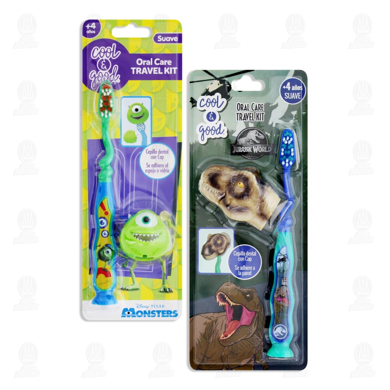 Pack Cepillo Dental Cool & Good Travel Varios Modelos, 2 pzas. image number 2