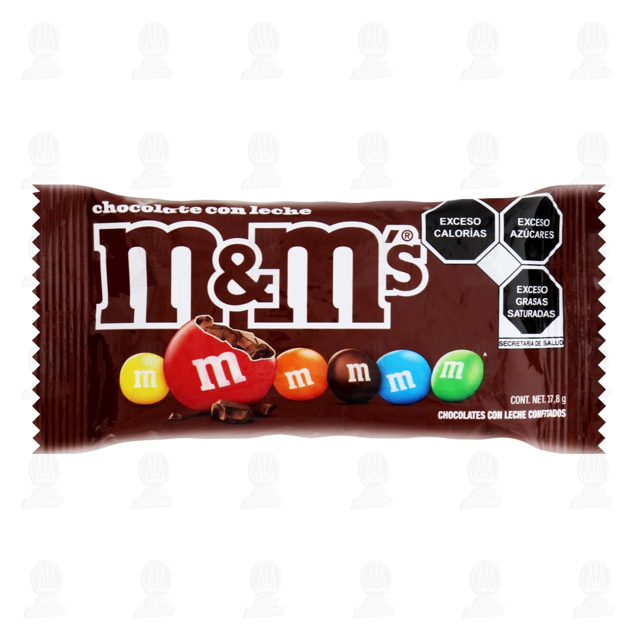 Chocolate con Leche M&M's Confitados, 37.8 gr.
