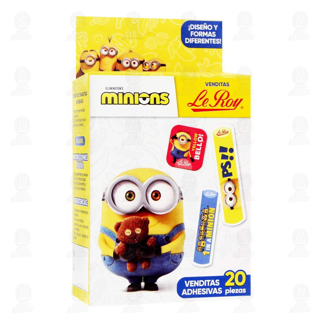 Venditas Adhesivas Le Roy Minions, 20 pzas. image number 0