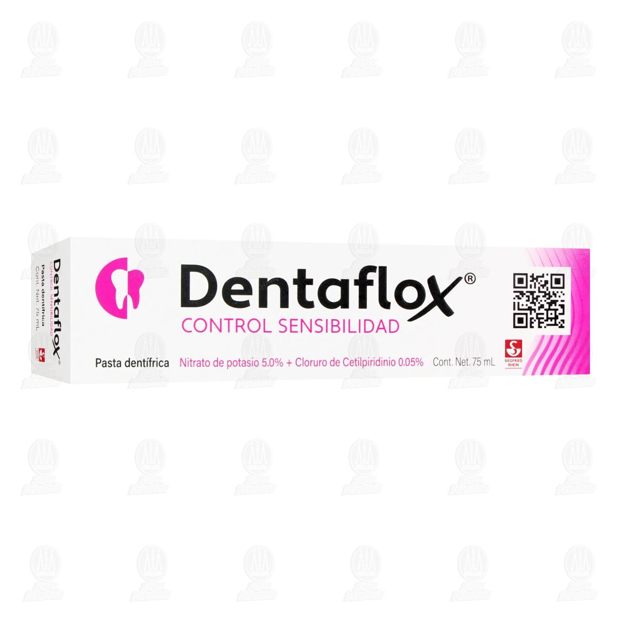 Dentaflox Control Sensibilidad Pasta Dentífrica, 75 ml. image number 0