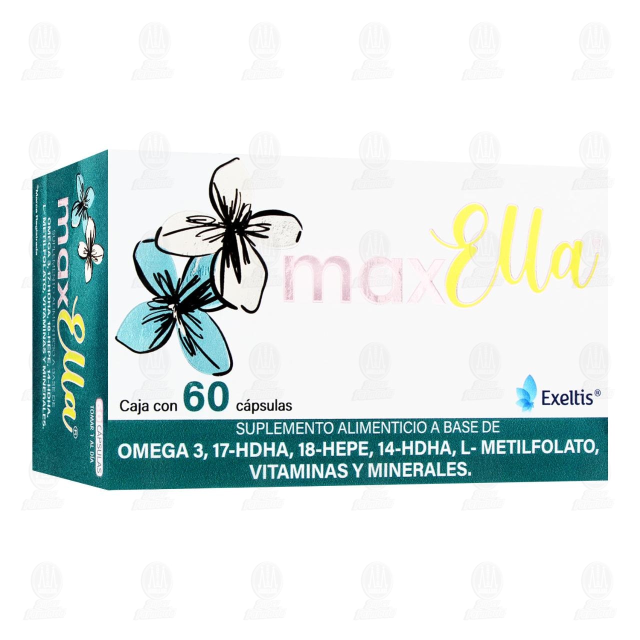 Maxella Suplemento Alimenticio, 60 C&aacute;psulas. image number 0