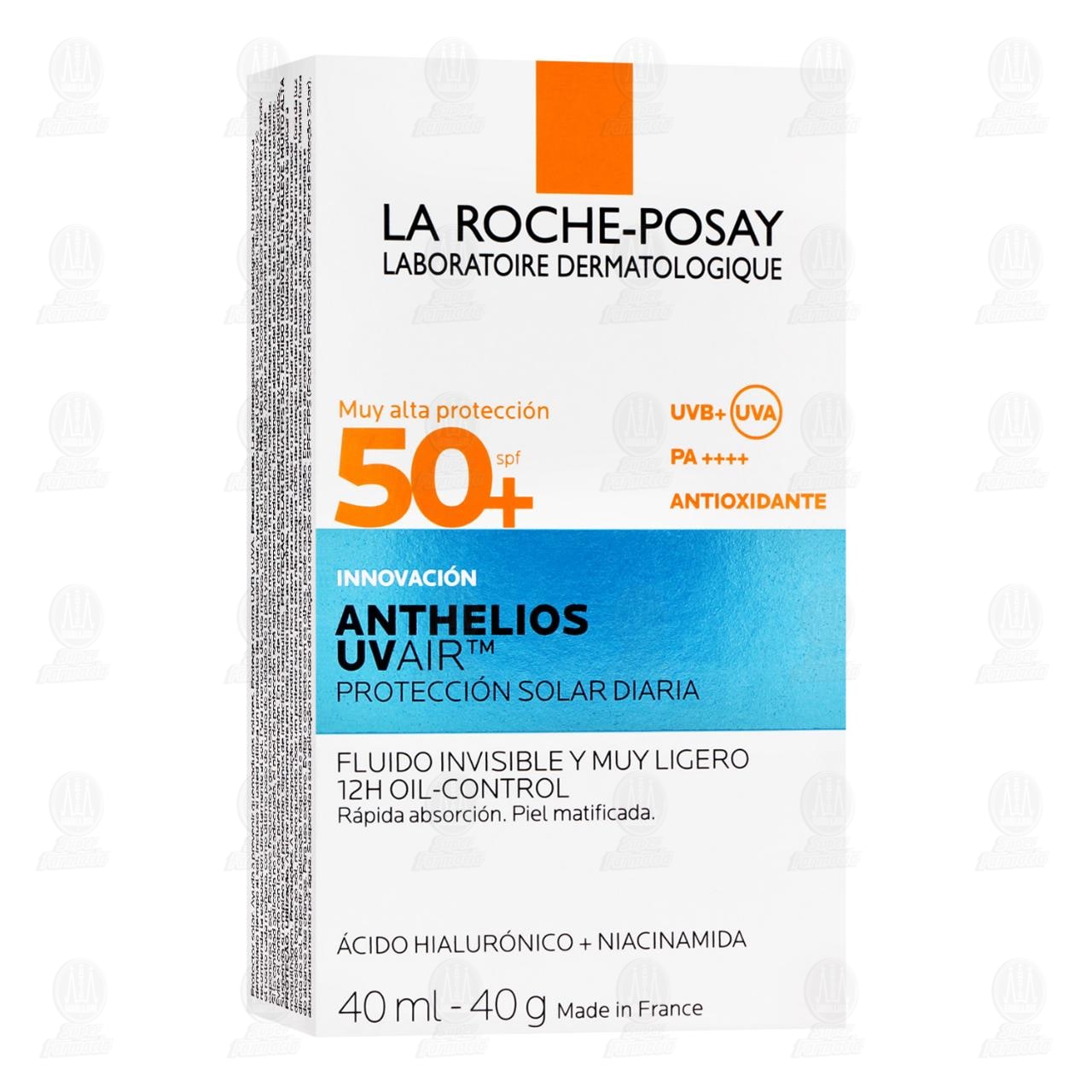 La Roche Posay Anthelios UVAir SPF 50+ Fluido Invisible, 40 ml. image number 0