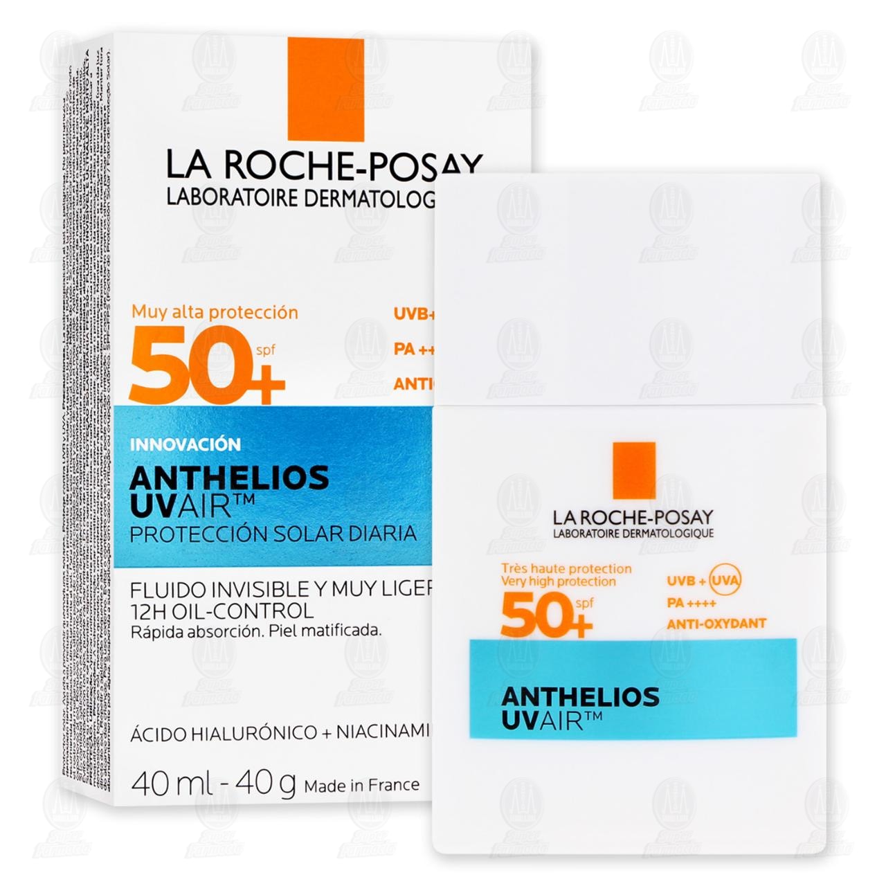 La Roche Posay Anthelios UVAir SPF 50+ Fluido Invisible, 40 ml. image number 3