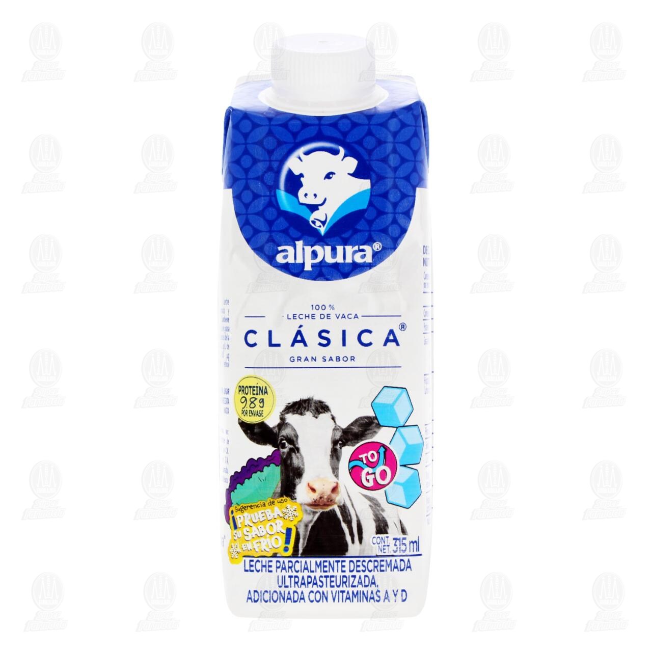 Leche Cl&aacute;sica Alpura Ultrapasteurizada, 315 ml. image number 1