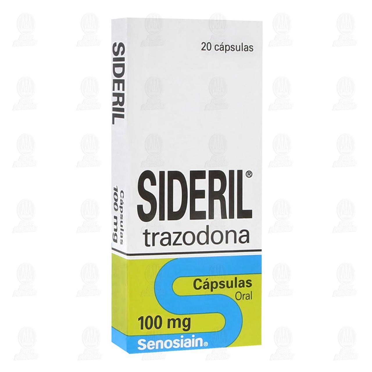 Sideril 100 mg, 20 C&aacute;psulas. image number 0