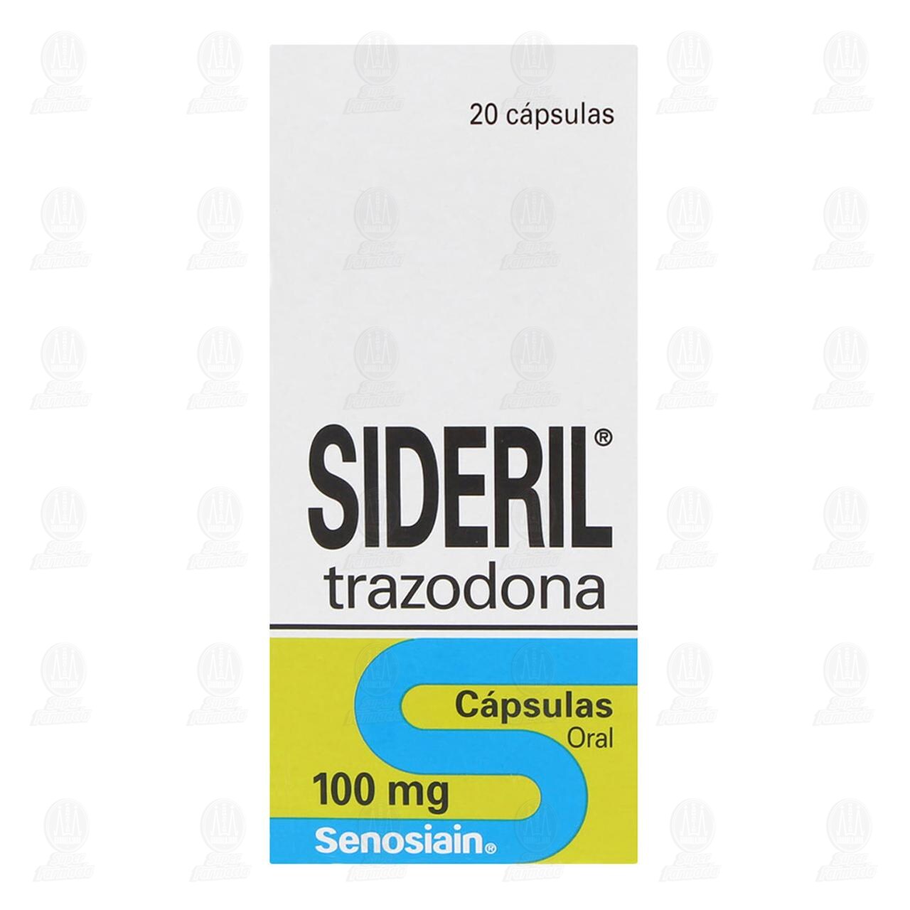 Sideril 100 mg, 20 C&aacute;psulas. image number 1