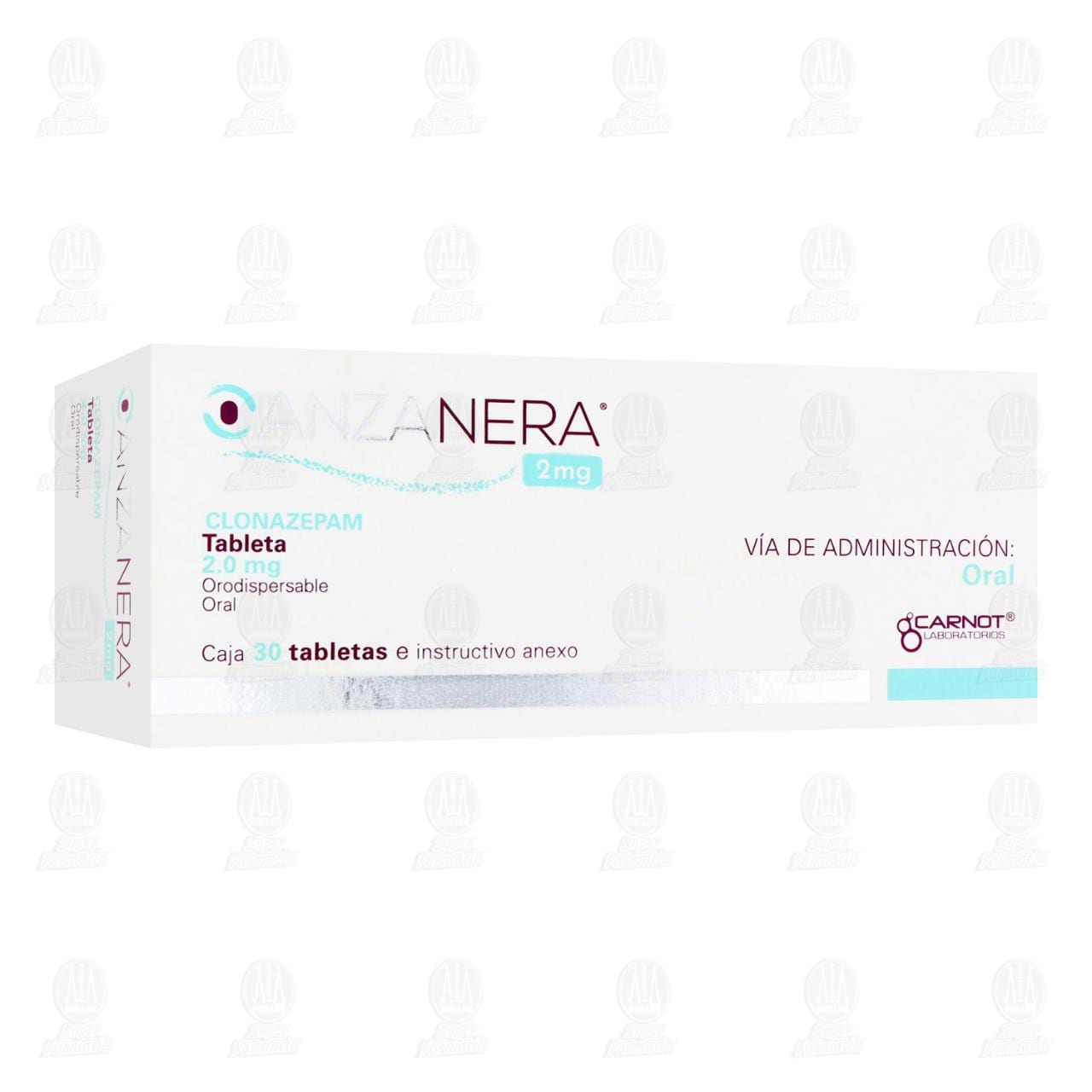 Anzanera 2 mg, 30 Tabletas Orodispersable.