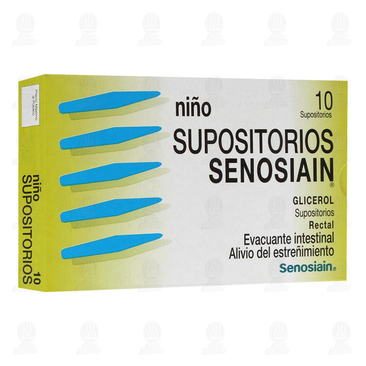 Senosiain Ni&ntilde;o, 10 Supositorios. image number 0