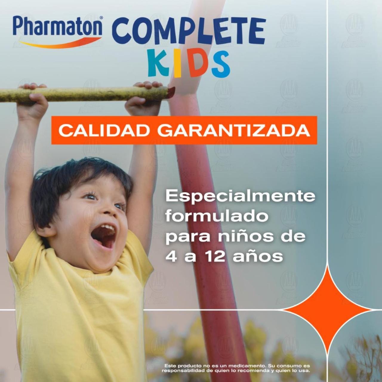 Pharmaton Complete Kids Jarabe Sabor a Frutas, 100 ml. image number 2