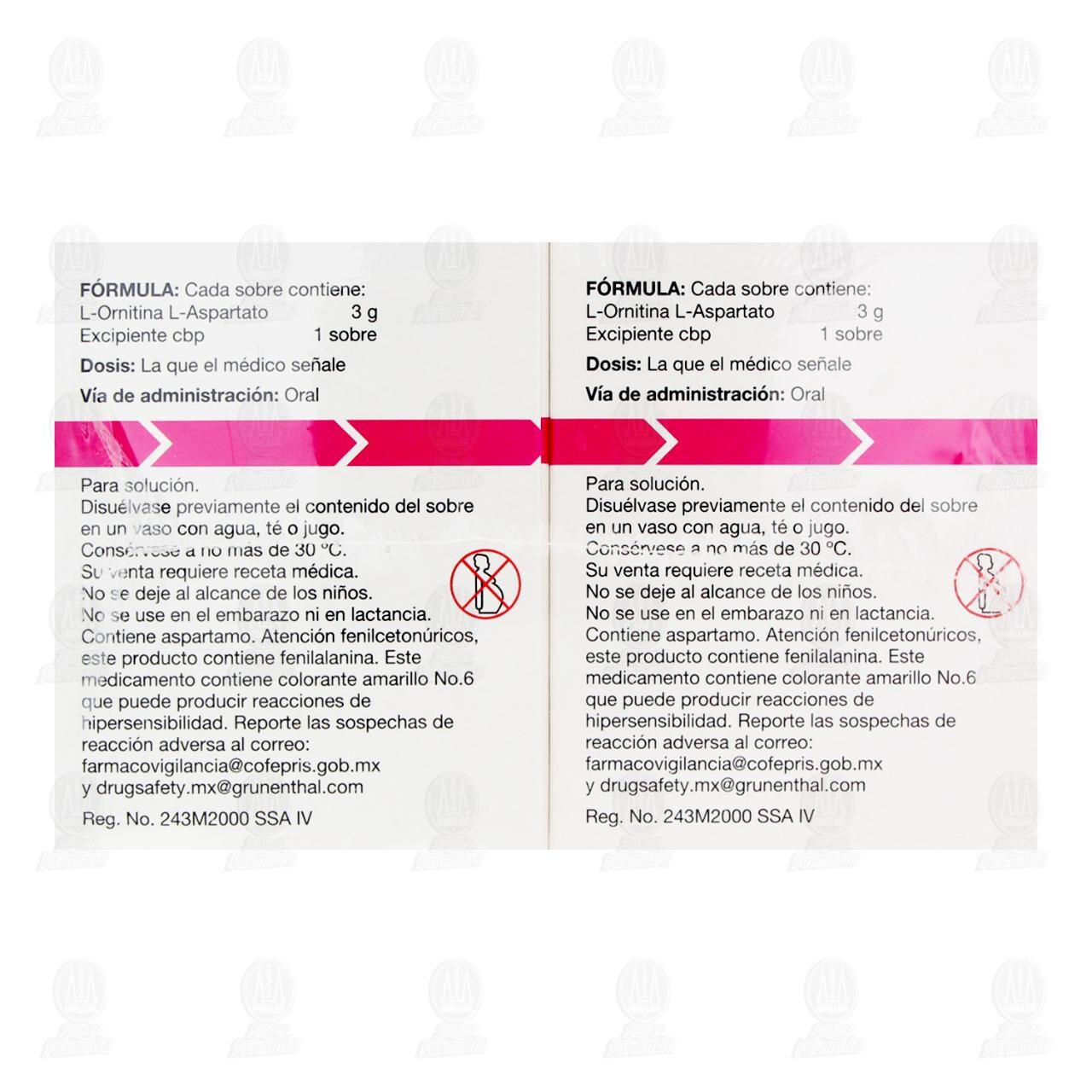 Pack Hepa-Merz 3 gr, 2 Cajas con 30 Sobres Granulados c/u. image number 2
