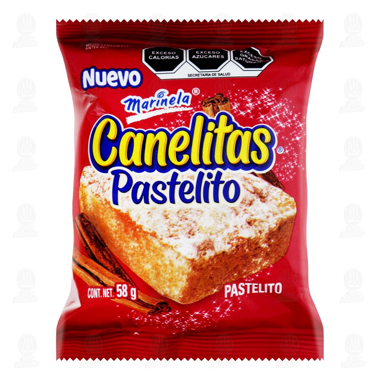 Pastelito Canelitas Marinela, 58 gr. image number 0