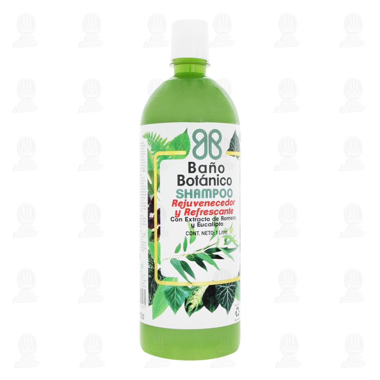 Shampoo Ba&ntilde;o Bot&aacute;nico Rejuvenecedor y Refrescante, 1 l. image number 0