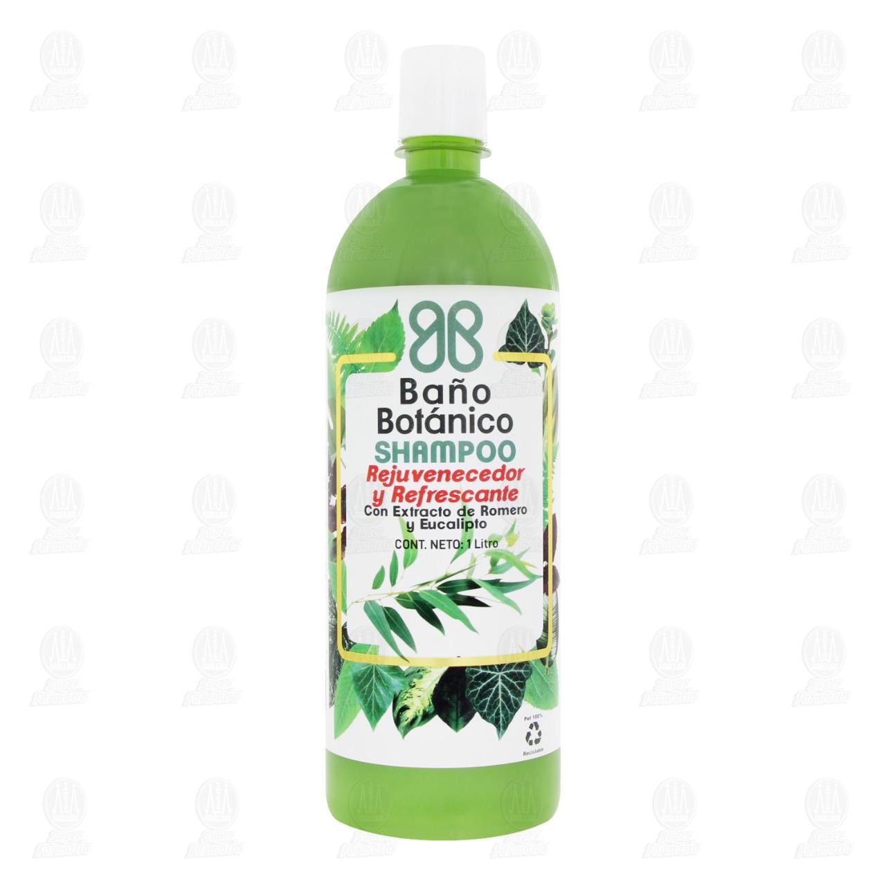 Shampoo Ba&ntilde;o Bot&aacute;nico Rejuvenecedor y Refrescante, 1 l. image number 1