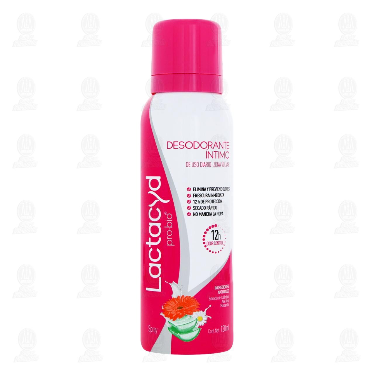 Desodorante &Iacute;ntimo Lactacyd Pro-Bio en Spray, 120 ml. image number 0