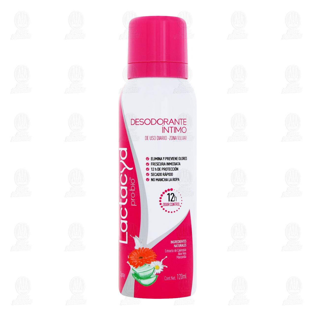 Desodorante &Iacute;ntimo Lactacyd Pro-Bio en Spray, 120 ml. image number 1