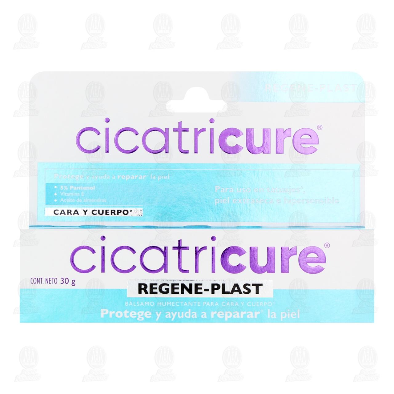 B&aacute;lsamo Humectante Cicatricure Regene-Plast para Cara y Cuerpo, 30 gr. image number 1