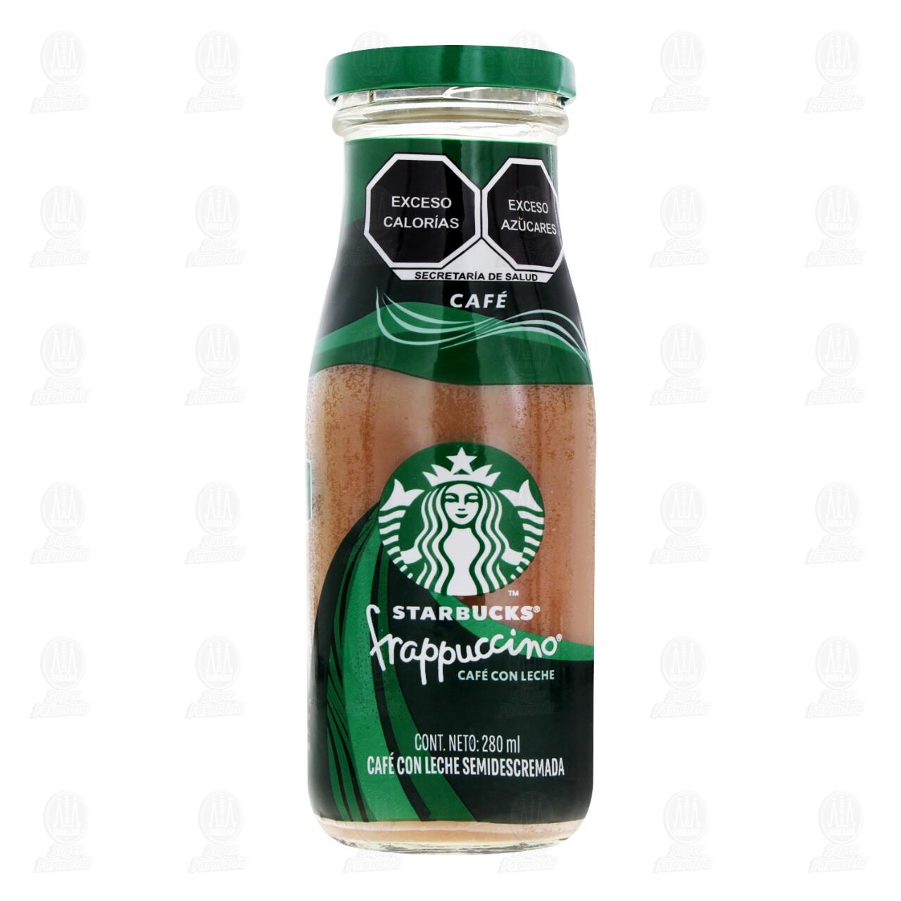 Caf&eacute; con Leche Starbucks Frappuccino, 280 ml. image number 1