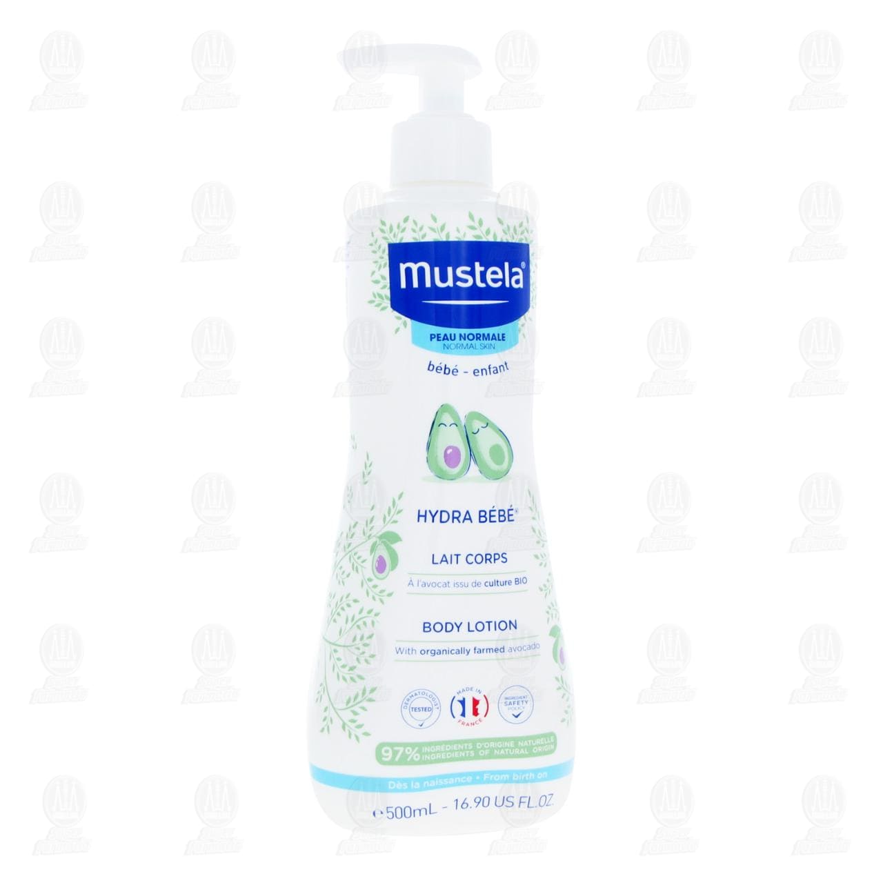 Imagen para Loción Corporal Mustela Hydra Bébé para Piel Normal, 500 ml.