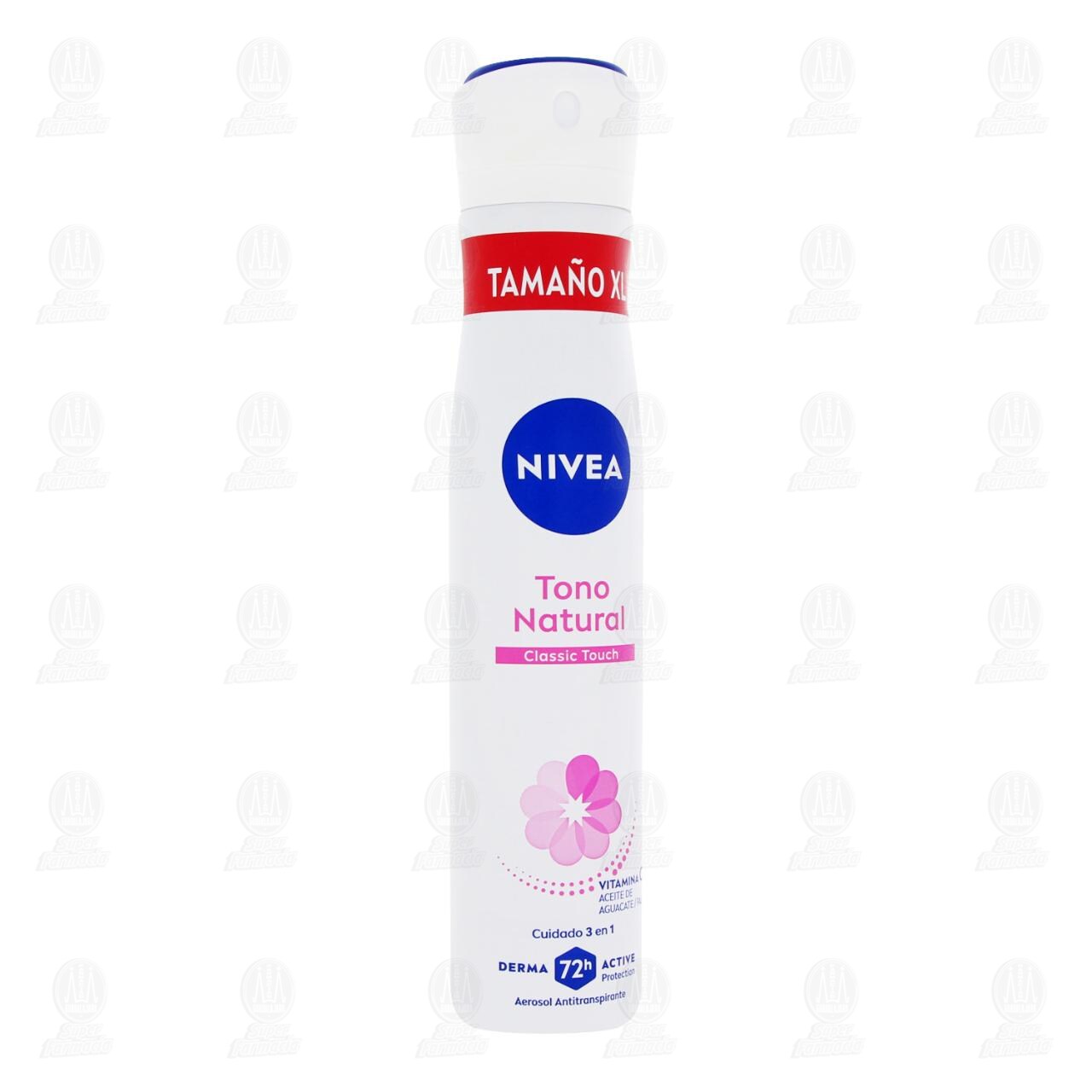 Antitranspirante Nivea Tono Natural Classic Touch XL en Aerosol, 200 ml. image number 0