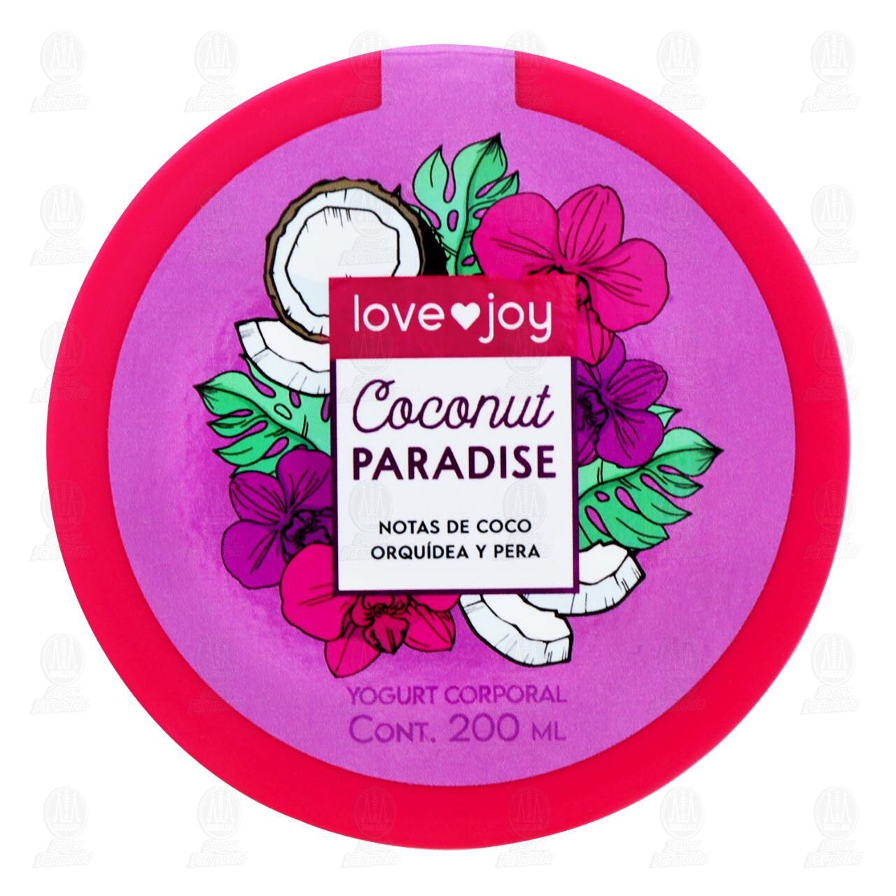 Yogurt Corporal Love Joy Coconut Paradise, 200 ml. image number 0