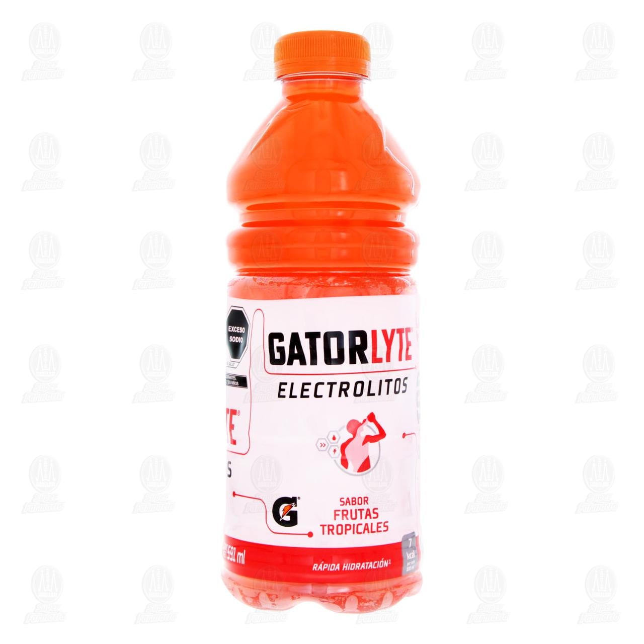 Imagen para Bebida Gatorlyte con Electrolitos Sabor Frutas Tropicales, 591 ml.