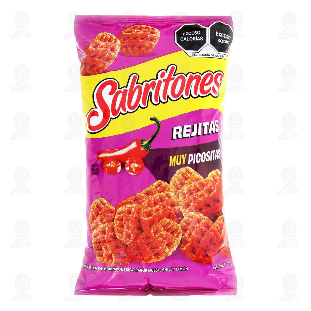 Botana Sabritones Rejitas Muy Picositas, 60 gr. image number 0