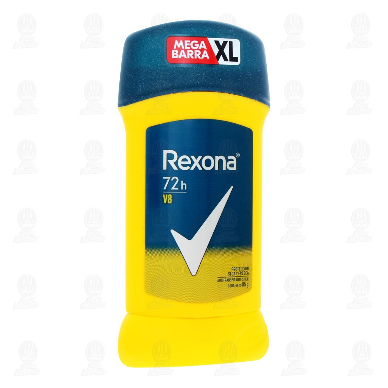 Antitranspirante Rexona V8 XL en Barra, 85 gr.