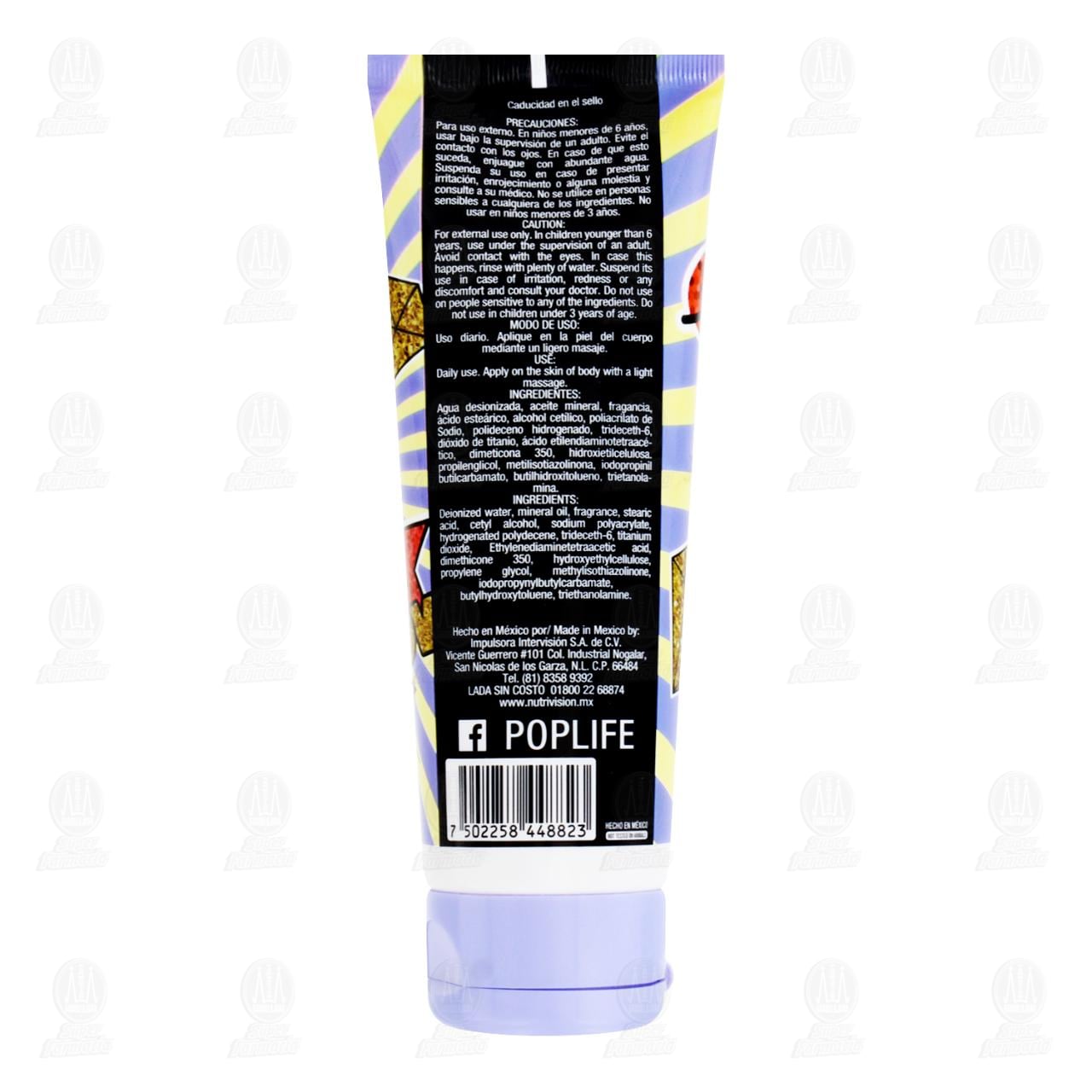 Crema Corporal Pop Life Hey Angel, 200 ml. image number 1