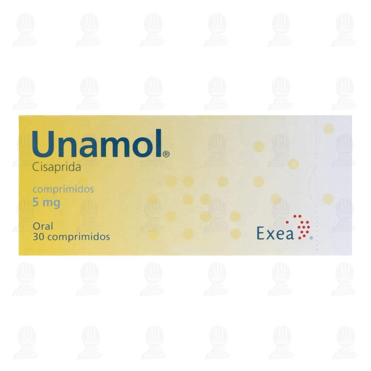 Unamol 5 mg, 30 Comprimidos. image number 1