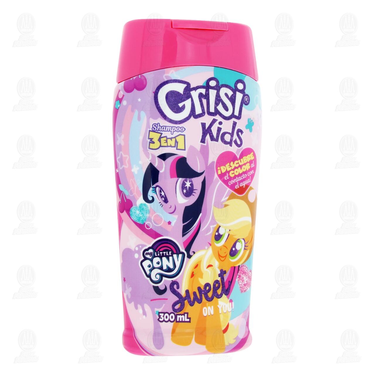 Shampoo 3 en 1 Grisi Kids My Little Pony Sweet On You, 300 ml.