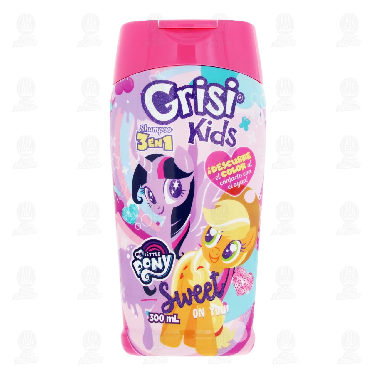 Shampoo 3 en 1 Grisi Kids My Little Pony Sweet On You, 300 ml. image number 1