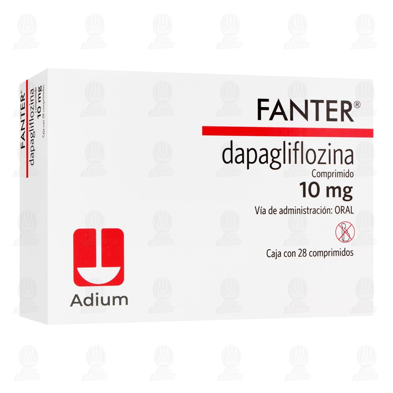 Imagen para Fanter 10 mg, 28 Comprimidos.