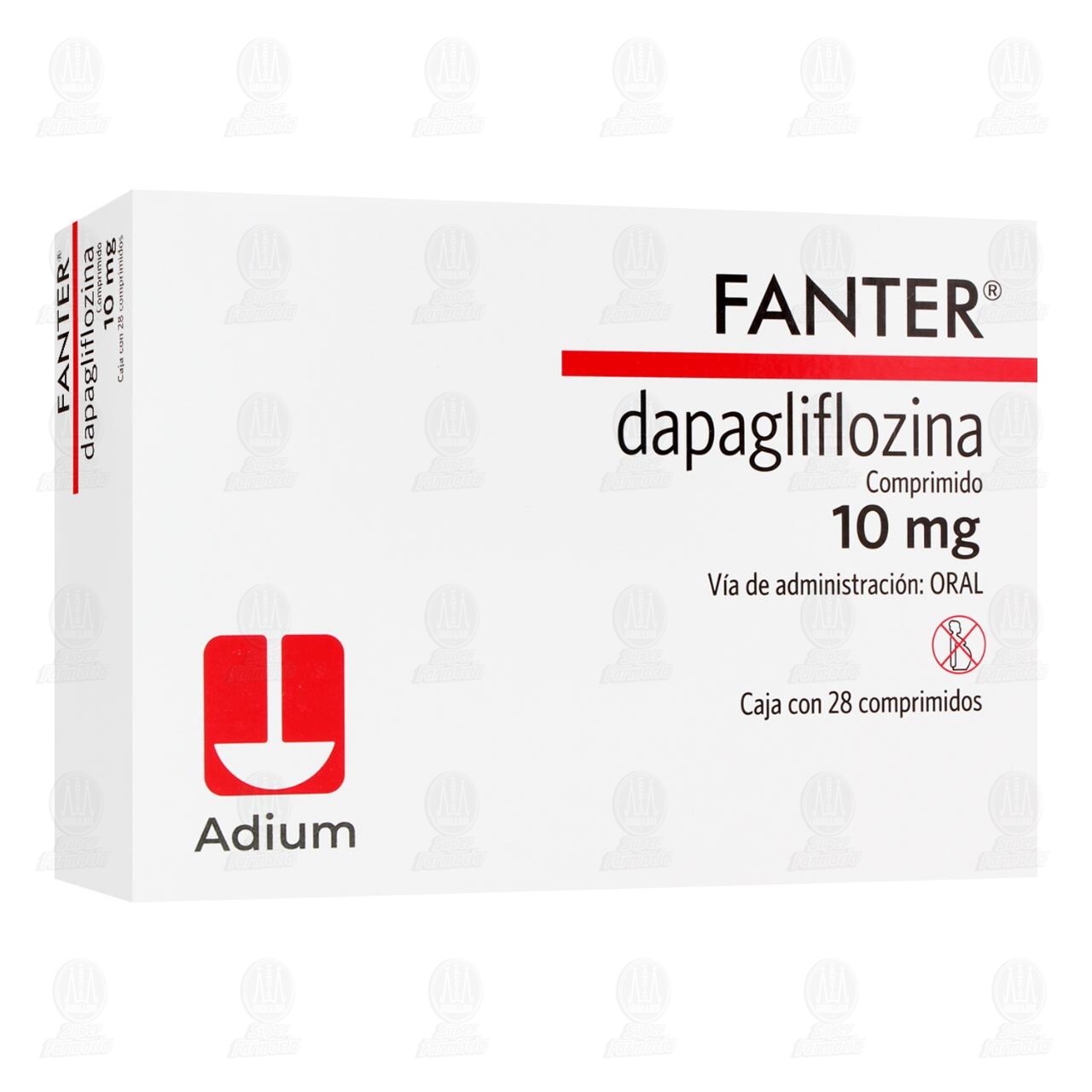 Fanter 10 mg, 28 Comprimidos. image number 0