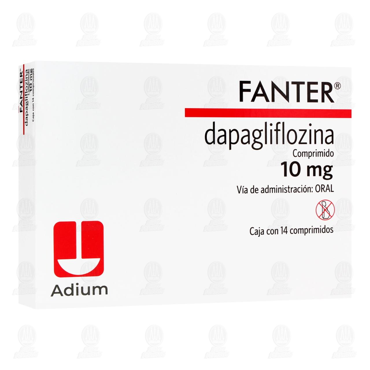 Fanter 10 mg, 14 Comprimidos.