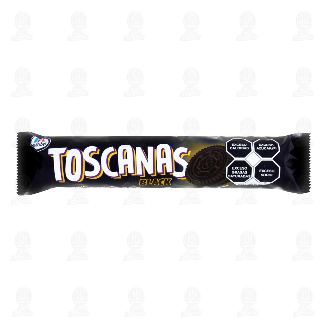 Galletas Toscanas Black Sabor Chocolate, 200 gr. image number 0