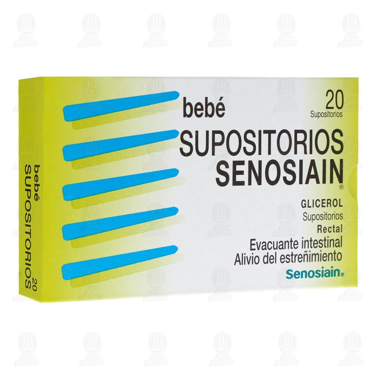 Senosiain Beb&eacute;, 20 Supositorios. image number 0