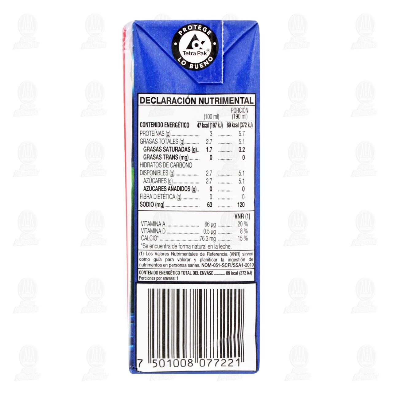 Lechita Kelloggs Zucaritas Sabor Vainilla, 190 ml. image number 2